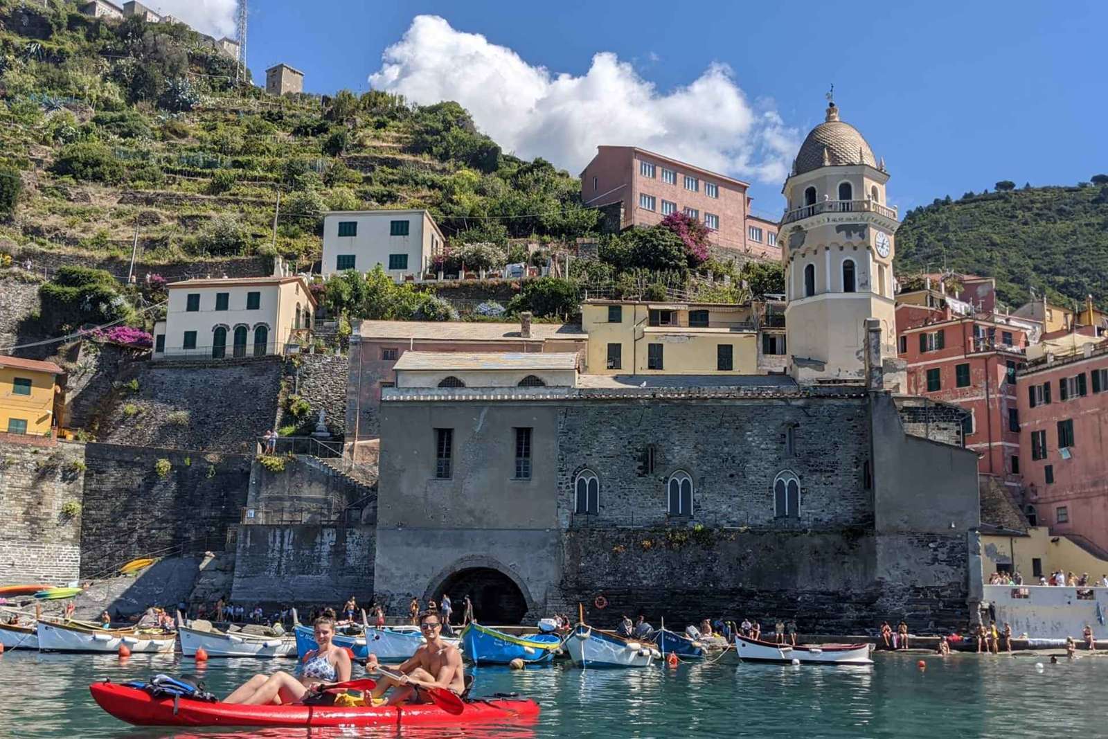 Z Monterossa: Kajaková túra v zátoce Vernazza