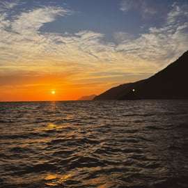 Portovenere: Ostrov Palmaria a plavba při západu slunce k jeskyni Lorda Byrona