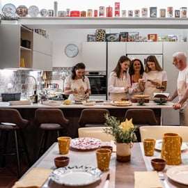 La Spezia: Aula de massa e tiramisu em casa de um habitante local