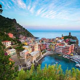 Cinque Terre: Hybride rondvaart met zwemstop
