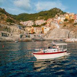 Denní výlet lodí Cinque Terre