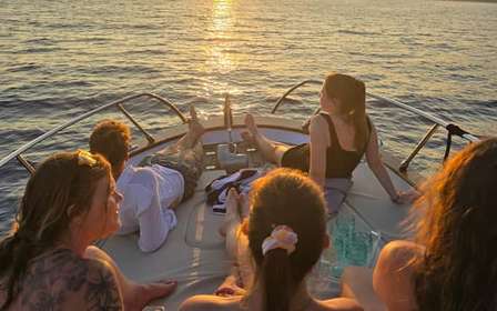 La Spezia. Sunset Aperitif and Dinner on the Boat