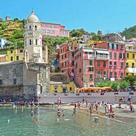 Monterosso: Boat Tour, Swimming & Coastal Views of Cinque Terre