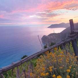 Randonnée avec Gaia de Corniglia à Manarola, accompagnée d'une dégustation dans le vignoble.