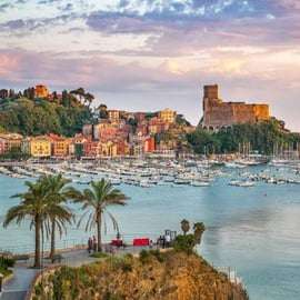 San Terenzo és Lerici: gyalogos séta a Költők-öbölben