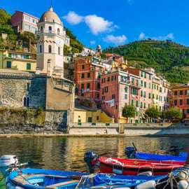 La Spezia : Excursion en bateau dans les Cinque Terre avec plongée en apnée et apéritif