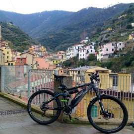 From La Spezia: Guided Mountain E-Bike Tour in Cinque Terre