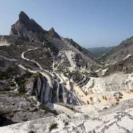 Carrara: Off-Road-Tour durch den Marmorsteinbruch