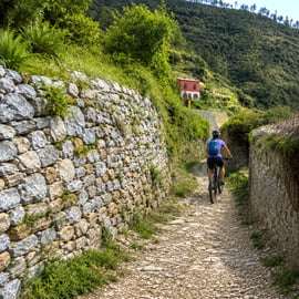 Cinque Terre: E-Bike-Tour mit virtuellem Guide