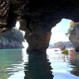 Lerici: Kayak tour to Tellaro and the hidden coves
