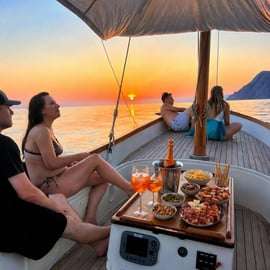 La Spezia: naplementés hajótúra aperitivóval