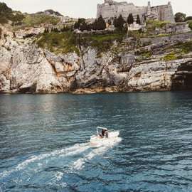 Portovenere: Prohlídka lodí na ostrovy Palmaria, Tino a Tinetto