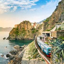Cinque Terre Express: Train between La Spezia and Monterosso