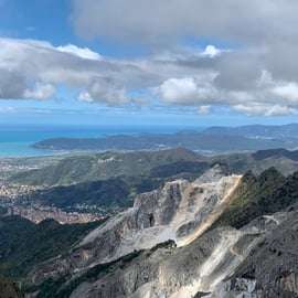 Carrara white marble quarries tour, 4X4 experience