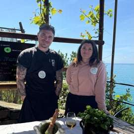 Corniglia: Pesto Lesson Overlooking the Sea with Tasting