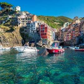 Day/Sunset boat tour of the Cinque Terre from Monterosso – Small group