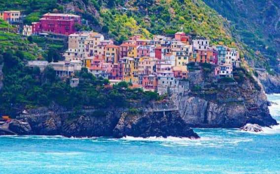 La Spezia: Cinque Terre Rainbow Village Coastal Road Tour