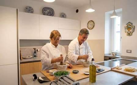 Pasta & Pesto Cooking Class with Aperitivo in La Spezia