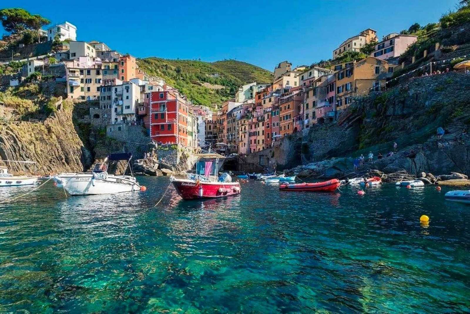 Day/Sunset boat tour of the Cinque Terre from Monterosso – Small group