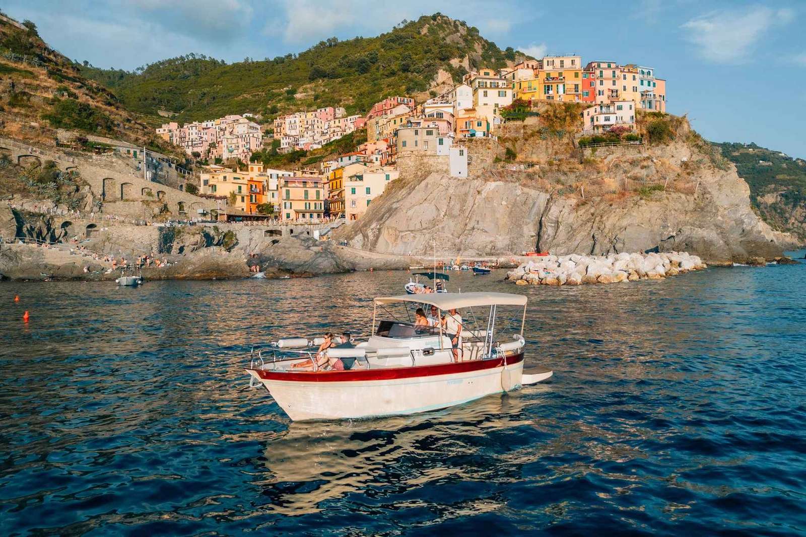 Denní výlet lodí Cinque Terre