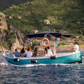 Cinque Terre : excursion en bateau au coucher du soleil avec apéritif ligurien