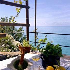 Corniglia: Pesto Lesson Overlooking the Sea with Tasting