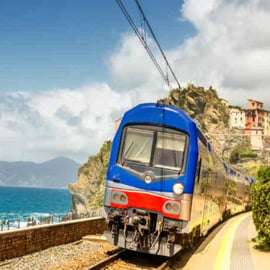 Cinque Terre Express: Train between La Spezia and Monterosso