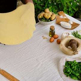 Levanto: clase de cocina de pansotti y ricotta al limón