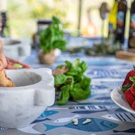 Cinque Terre: kookles gnocchi en pesto met uitzicht op zee