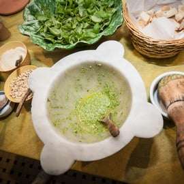 Levanto: Corso di preparazione del pesto