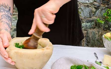 Levanto, Cinque terre: Fresh Pasta and Pesto cooking class
