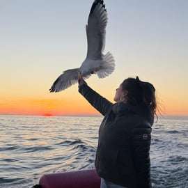 Cinque Terre: Pink Boat Tour with Lady Captain