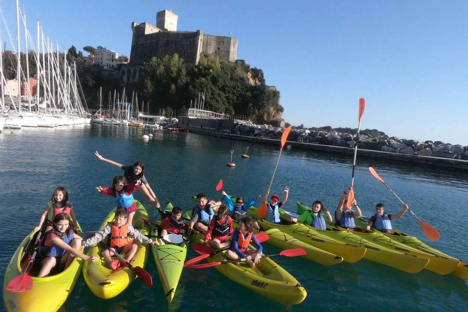 Lerici: Kayak tour to Tellaro and the hidden coves
