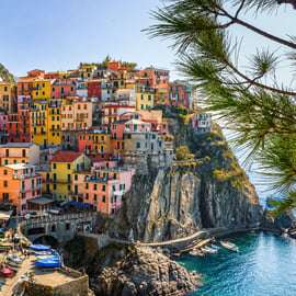 Cinque Terre: E-Bike-Tour mit virtuellem Guide