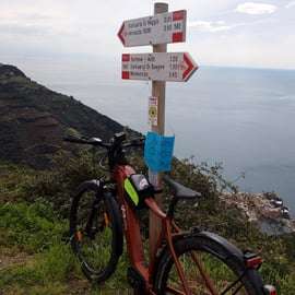 Cinque Terre: exclusive e-bike tour from Monterosso